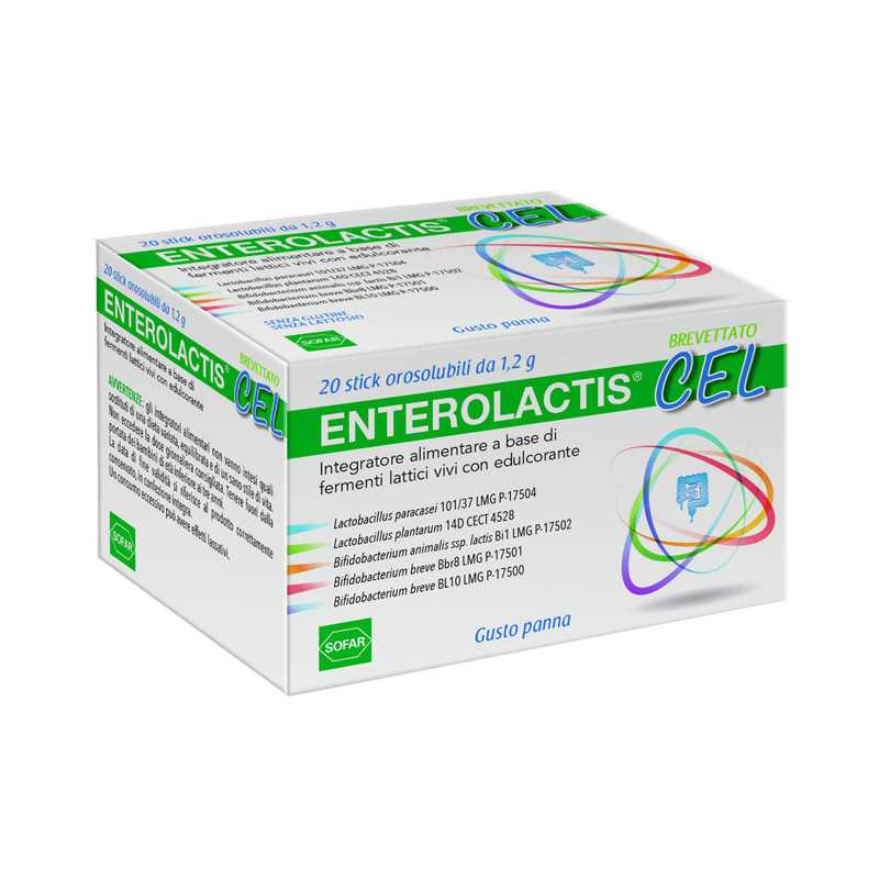 Enterolactis Cel 20stick Oros — confronto prezzi