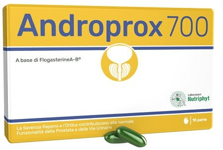 Androprox 700 Integratore Vie Urinarie 15 Perle Softgel — confronto prezzi