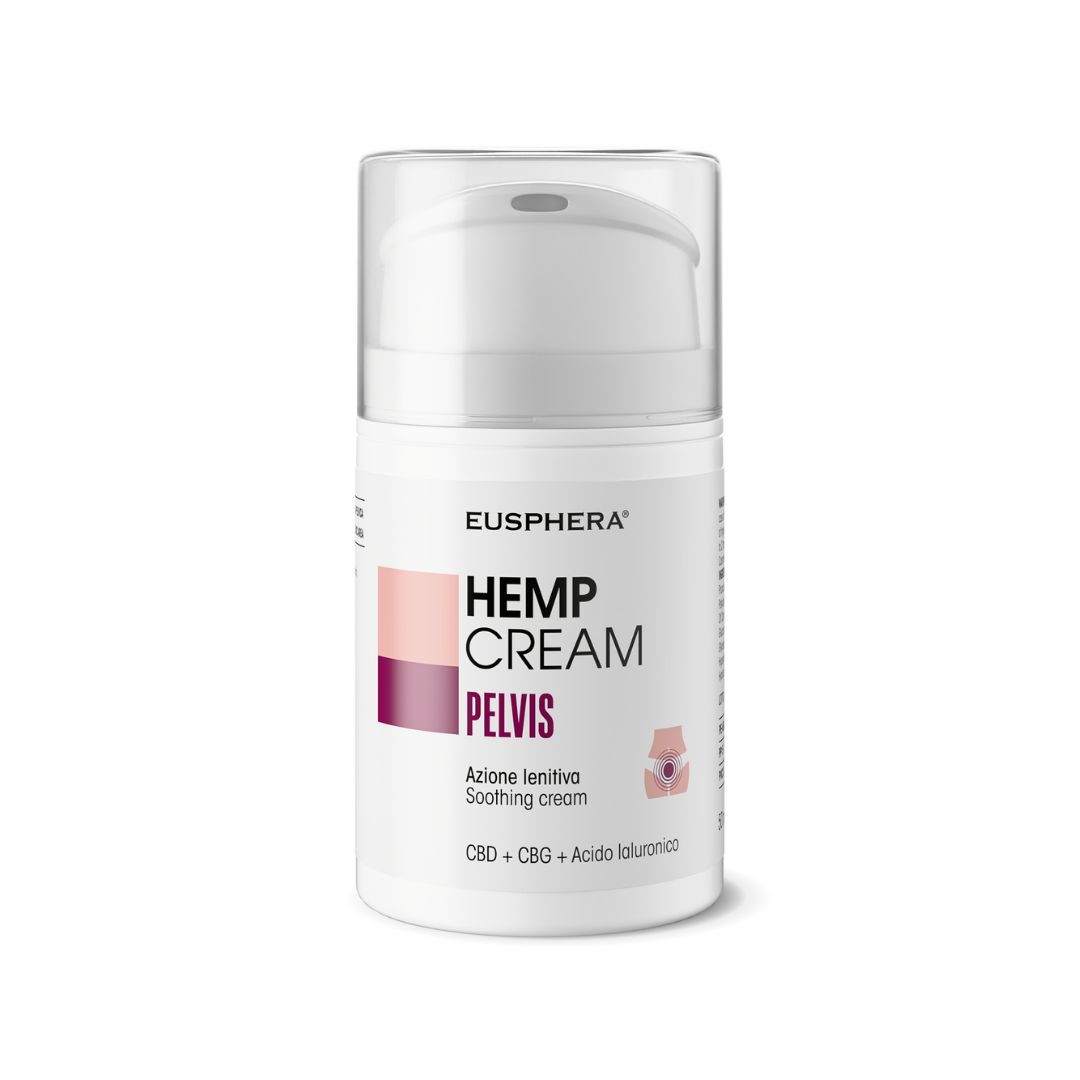 Crema per secchezza vaginale, prurito, vulvodinia e bruciore con CBD - Eusphera EU4PELVIS 50 ml vaginale — confronto prezzi
