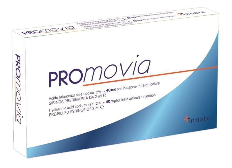 Promovia Siringa Preriempita 40mg Acido Ialuronico Sale Sodico 2 ml