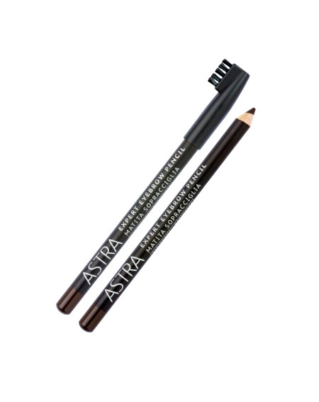 ASTRA - Expert Eye Brow Pencil - Matita Sopracciglia Con Pettinino N. Eb1 Black — confronto prezzi