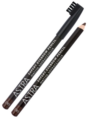 ASTRA - Expert Eye Brow Pencil - Matita Sopracciglia Con Pettinino N. Eb2 Dark Brown