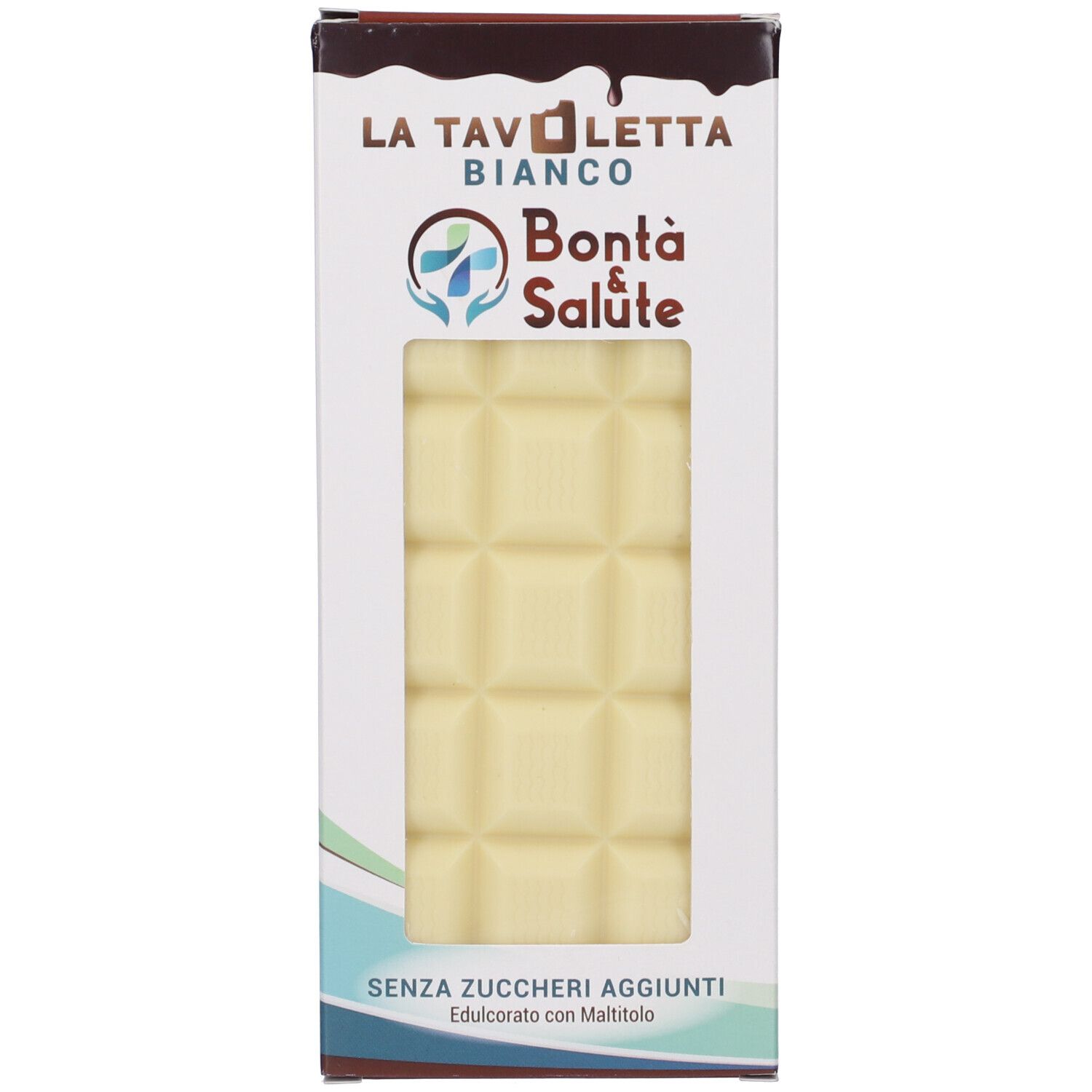 Tavoletta Cioccolato Bianco Maltitolo 90 g Barretta