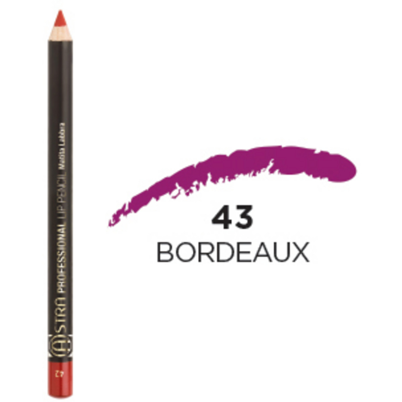 ASTRA Make-UP Professional Lip Pencil - Matita Contorno Labbra Tonalitá 43 1 pz Make up