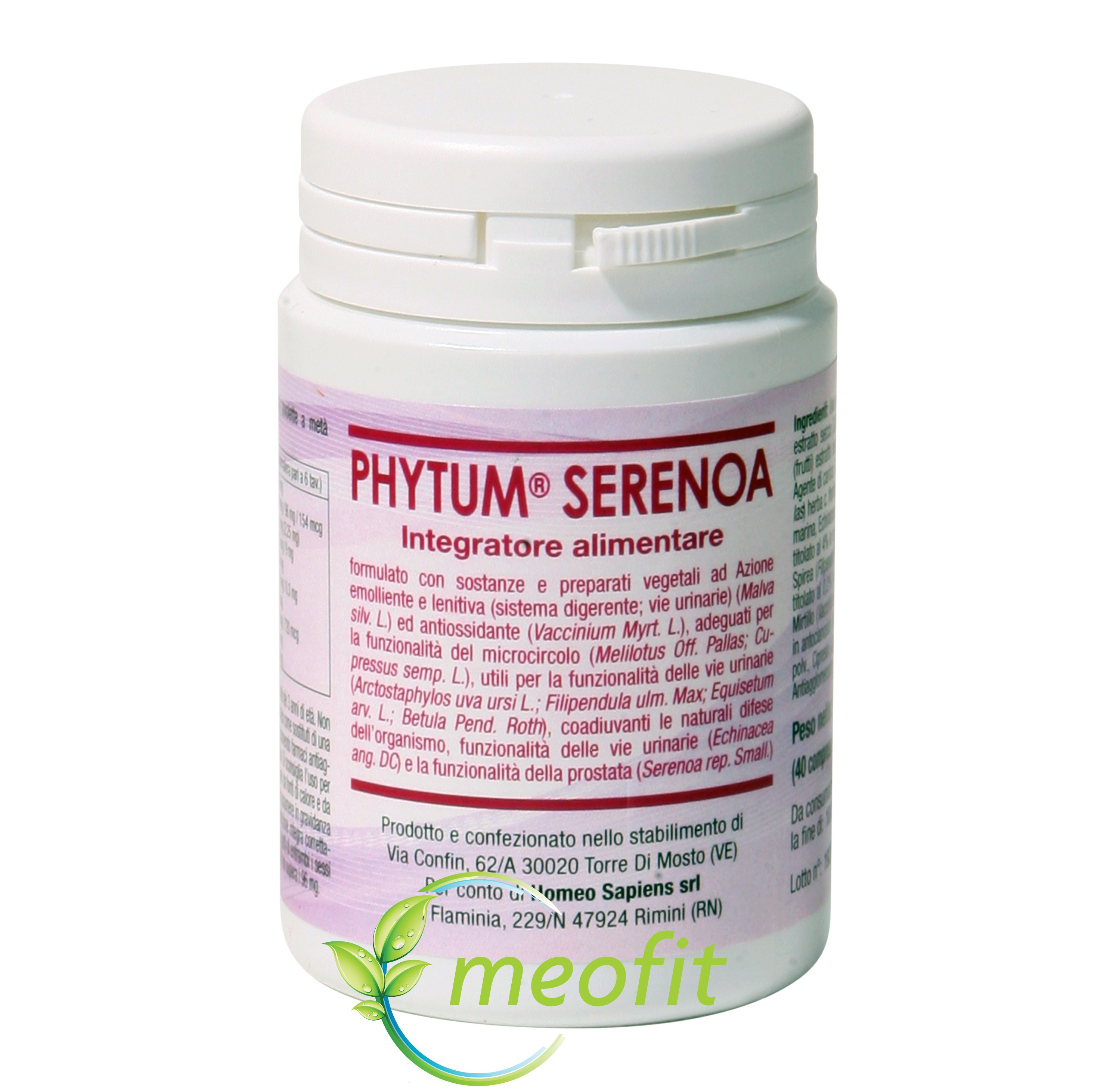 Phytum serenoa 40 compresse