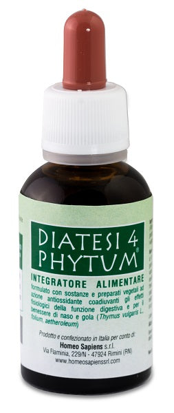 Diatesi 4 Phytum Gocce 30Ml 30 ml orali