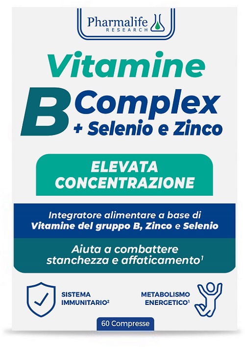 Pharmalife Research Vitacurveg - Vitamina B Complex Integratore, 60 Compresse — confronto prezzi