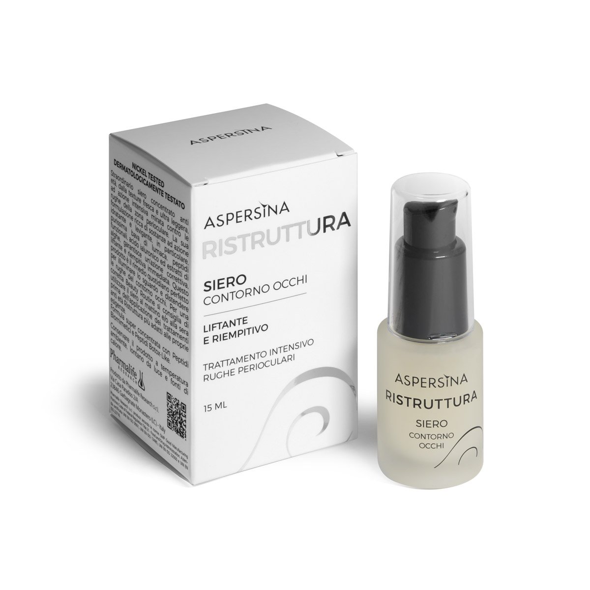 Aspersina Ristruttura Siero Contorno Occhi, 15 ml
