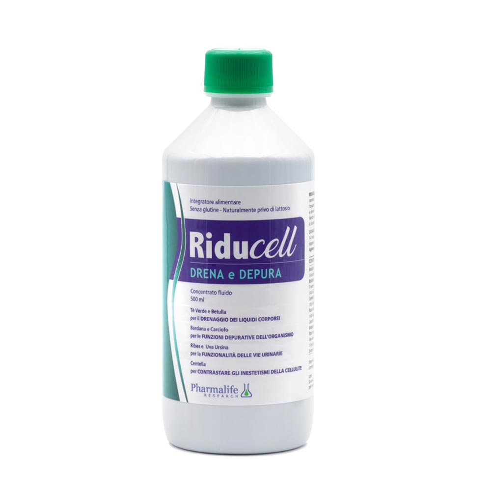 Pharmalife Research Riducell - Drena e Depura Integratore Alimentare, 500ml — confronto prezzi