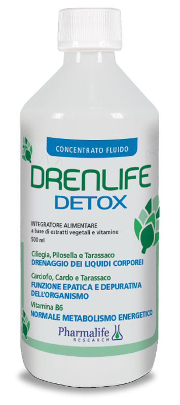 Pharmalife Research Drenlife - Detox Metabolismo Energetico, 500ml