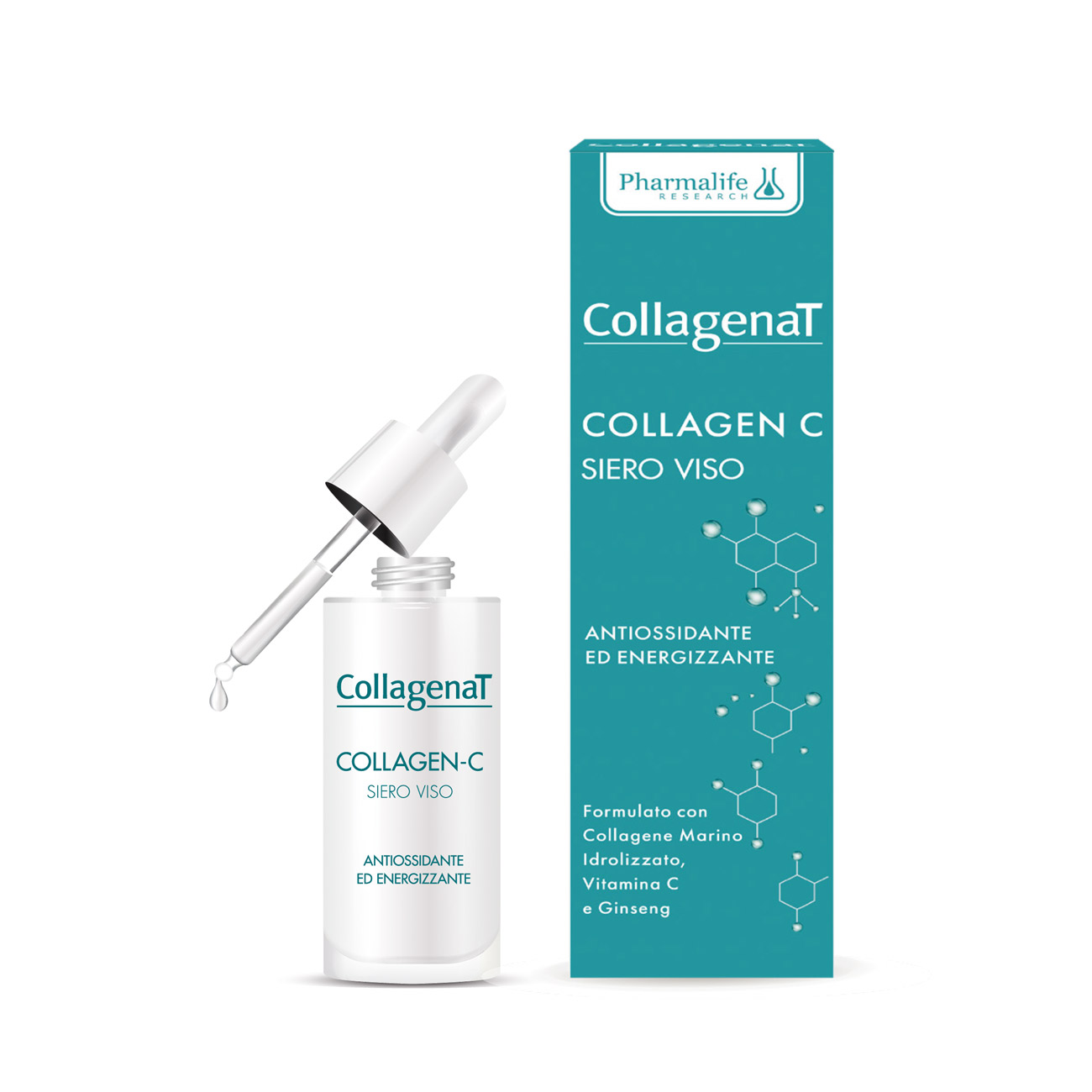 Pharmalife - Collagenat Collagen-C Siero Viso 30 ml — confronto prezzi