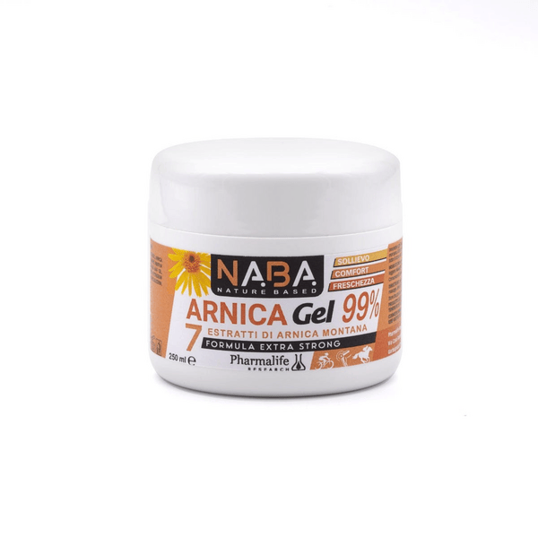 Pharmalife NA.BA. Arnica Gel 99% per Dolori Muscolari e Contusioni 250 ml