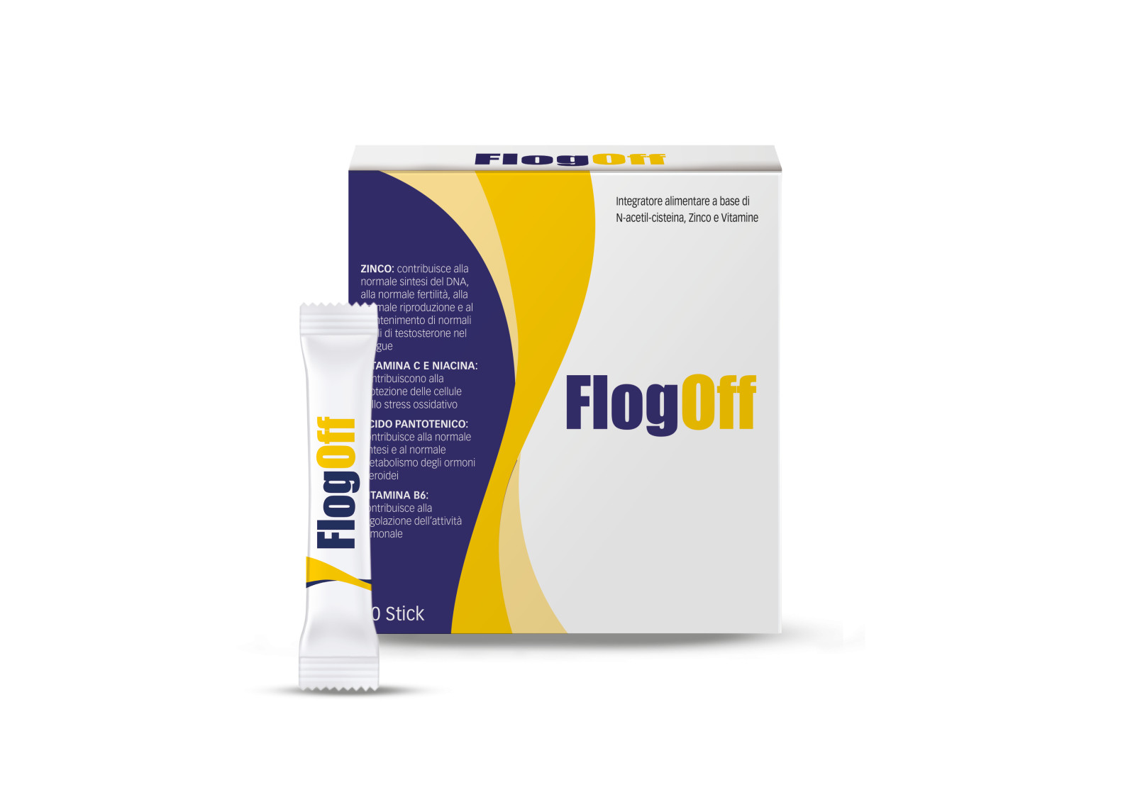 Flog Off Integratore Alimentare in Polvere Orale 20 Stick - Fa Farma — confronto prezzi