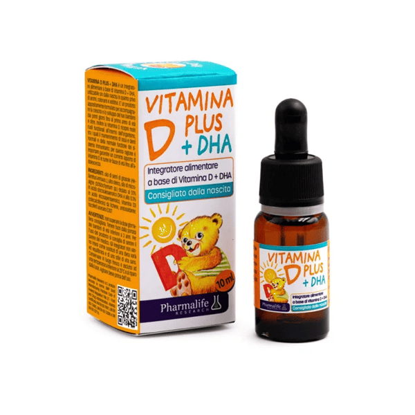 Pharmalife Research Vitamina D Plus + Dha Integratore 10 Ml
