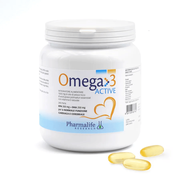 Pharmalife Research Omega 3 Active Integratore 240 Perle