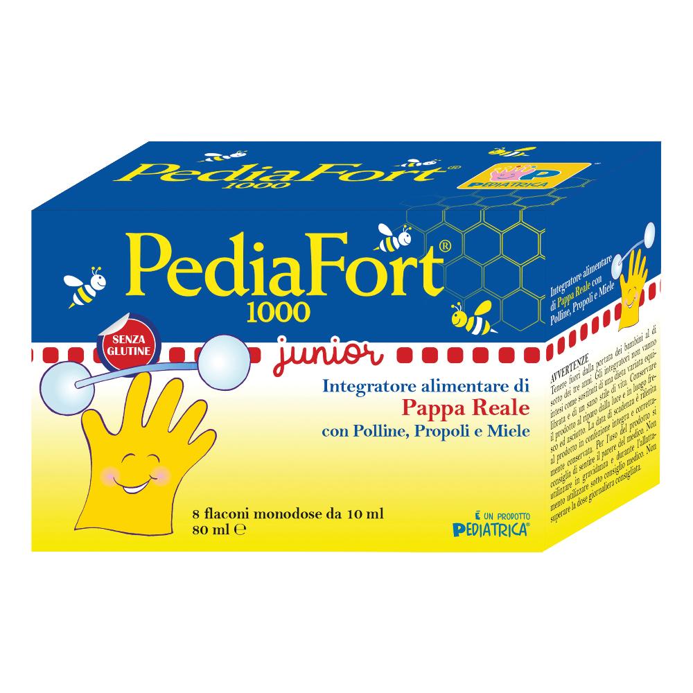 Pediatrica Pediafort 1000 Integratore Alimentare. 8 Flaconcini
