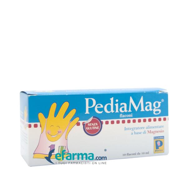 Pediamag Integratore Di Magnesio E Vitamina C 10 Flaconcini 10 ml