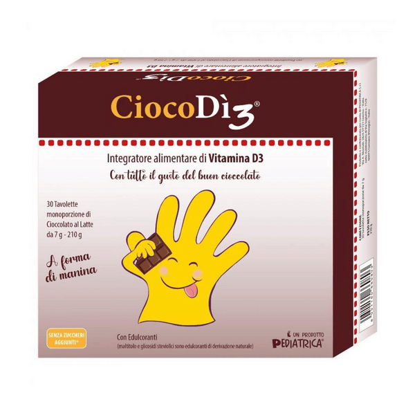 Ciocodi3 30 Tavolette Di Cioccolato 210 g