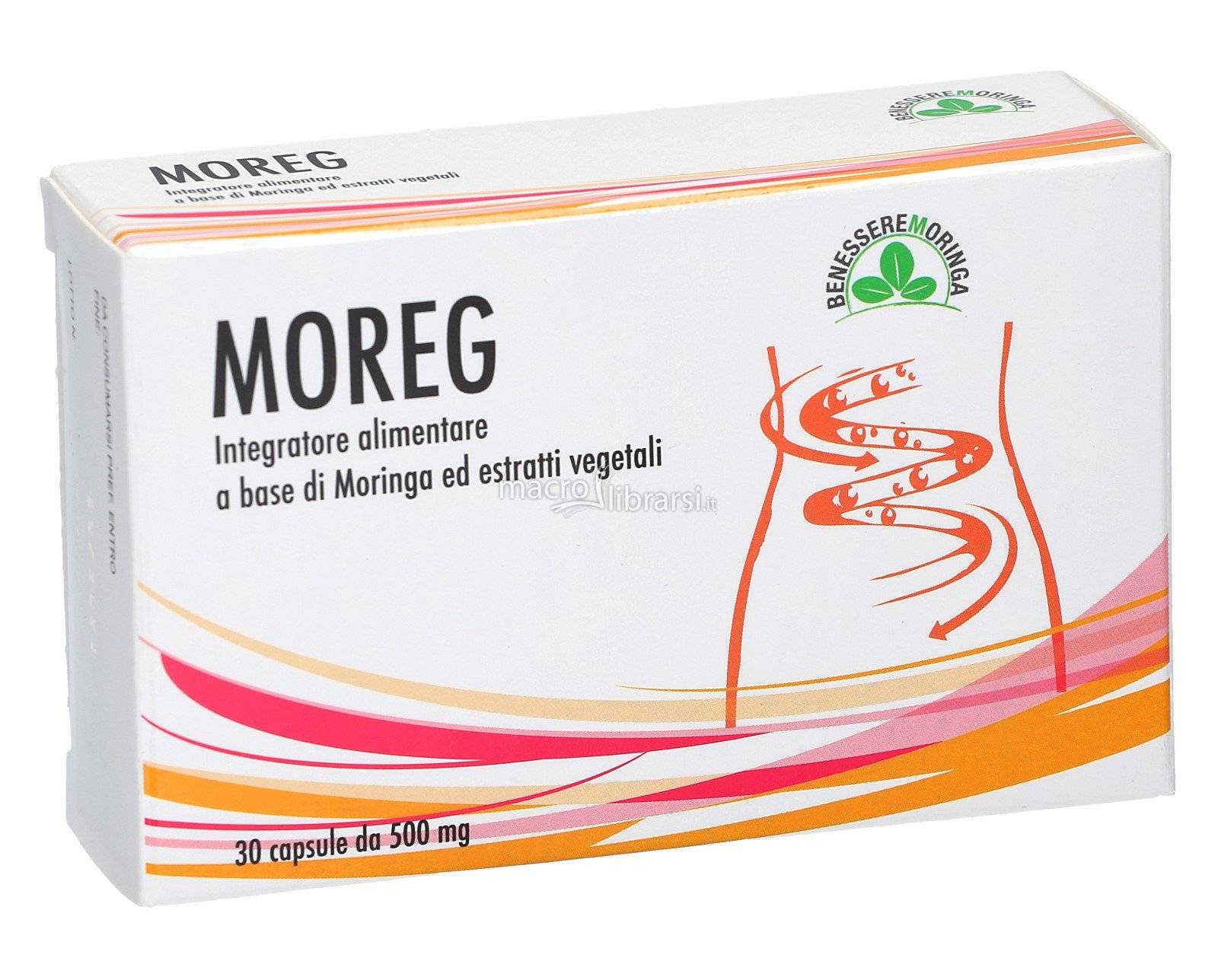 Benessere Moringa Moreg Integratore per Transito Intestinale 30 capsule — confronto prezzi