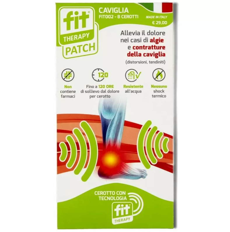 Fit Cerotto Caviglia 8 Pezzi
