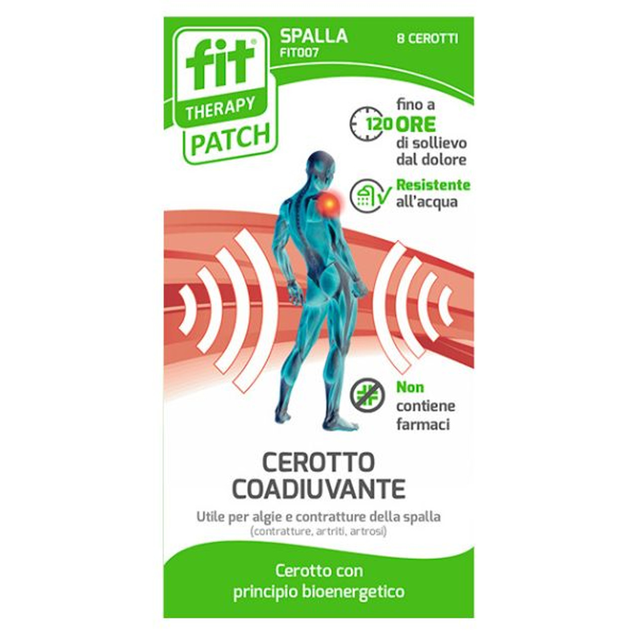 Cerotto fit therapy spalla 8 pezzi