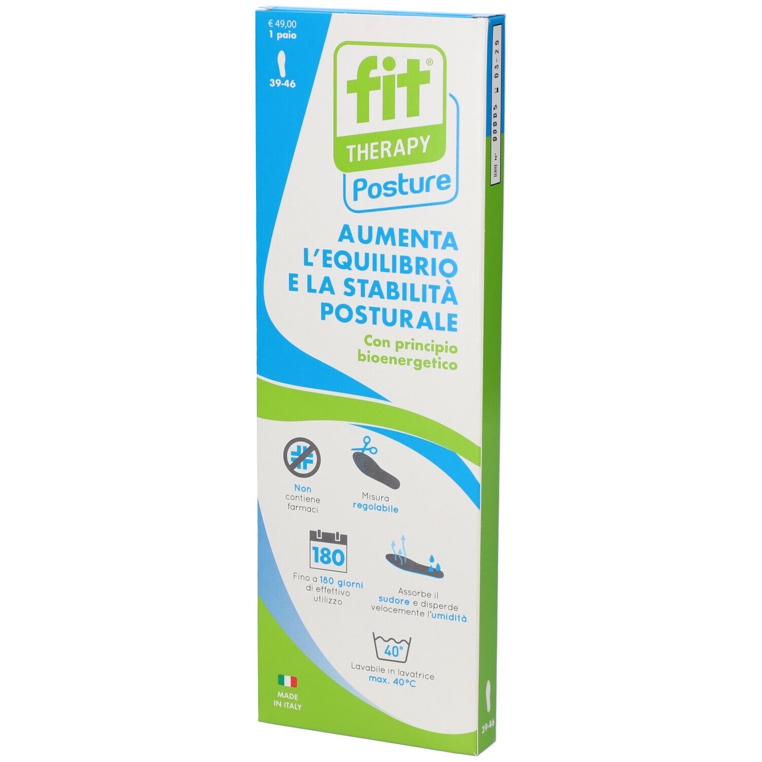 Fit Posture Soletta Uomo Misura 39-46 1 Paio pz Solette — confronto prezzi