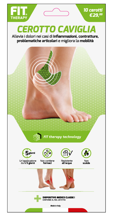 Fit Therapy Cerotto Caviglia 10 Cerotti pz Altro