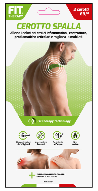 Cerotto fit therapy spalla 2 pezzi