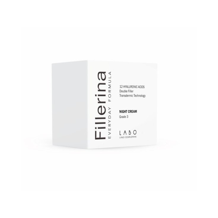 Fillerina 12 Double Filler Neo Mito Everyday Base Night Cream Grado 3 Labo 50ml