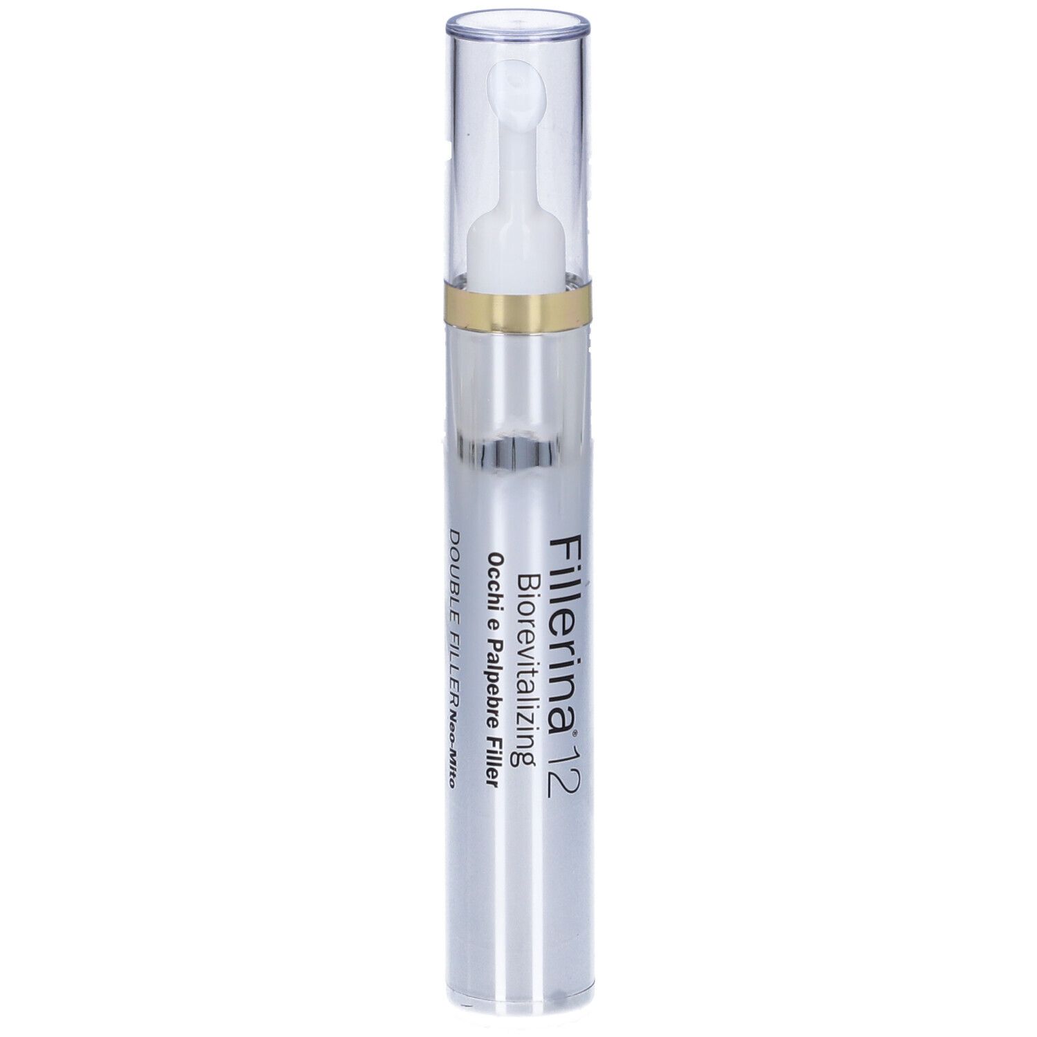 LABO Fillerina 12 Double Filler Neo Mito Occhi E Palpebre Gel Biorevitalizing Grado 5 Bio Dispenser Eye Massage Tip 15 ml