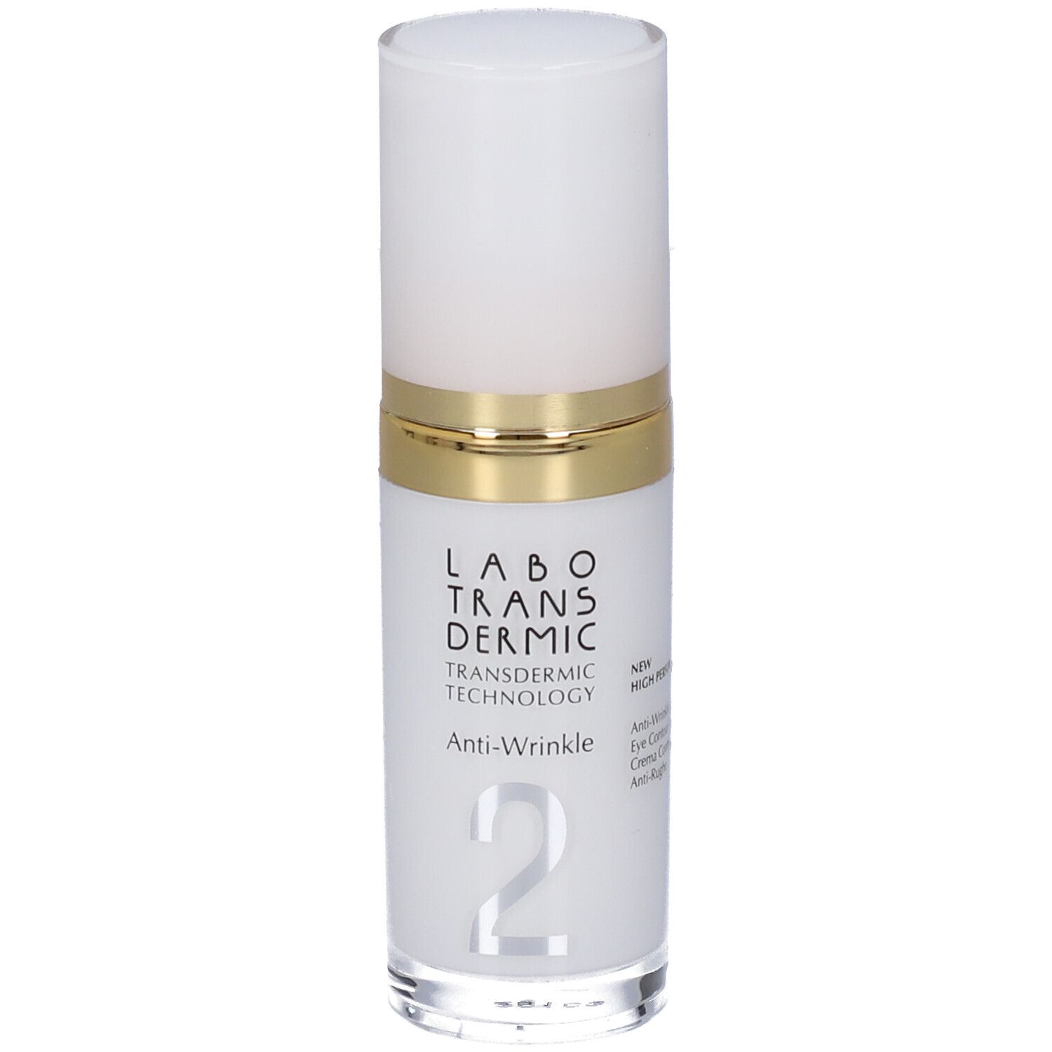 Labo Transdermic 2 Crema Contorno Occhi Anti-Wrinkle 15 ml contorno occhi