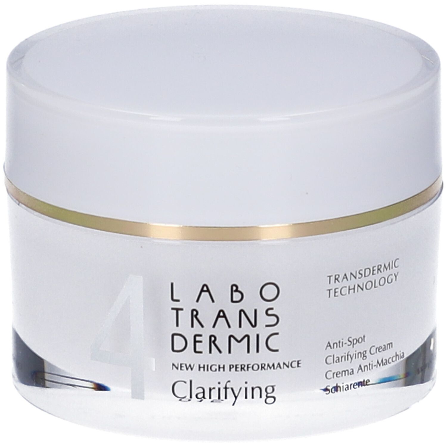 Labo Transdermic 4 Crema Schiarente Illuminante Anti-Macchia 50 ml
