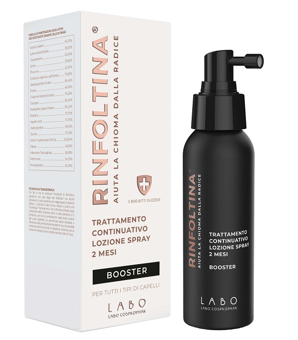 Rinfoltina Booster Spray Capelli Trattamento 2 Mesi 100 ml