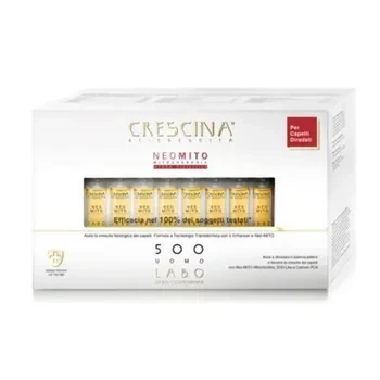 Crescina - Uomo 500 Ricrescita Capelli Confezione 40 Fiale
