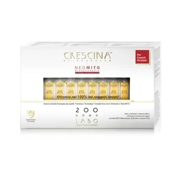 Crescina - Donna 200 Ricrescita Capelli Confezione 40 Fiale