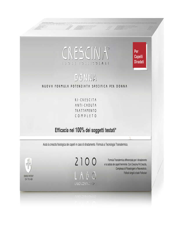 Crescina Isole Follicolari Trattamento Completo Donna 2100 Fsp 20+20 Fiale Da 3,5 Ml