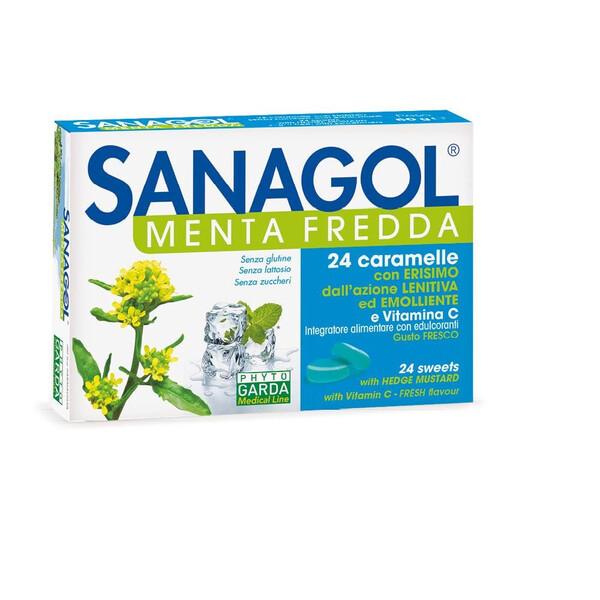 Sanagol Menta Fredda Integratore 24 Caramelle — confronto prezzi