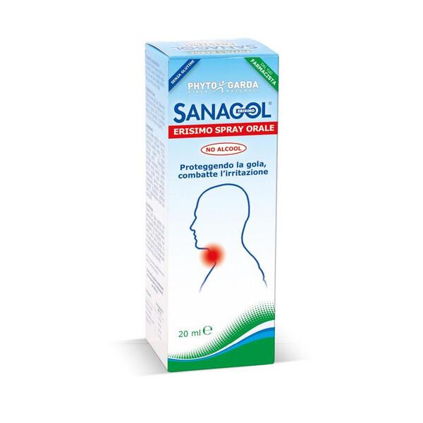 Sanagol Erisimo Spray Orale Gola Infiammata 20 ml