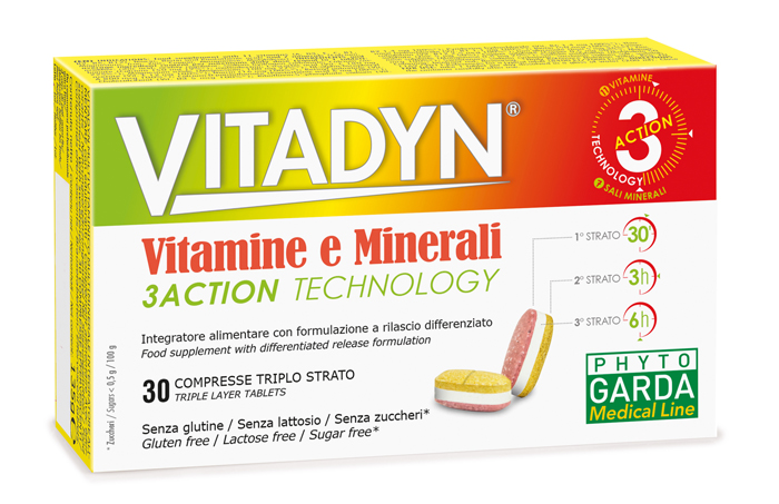 VITADYN® Vitamine e Minerali 30 cpr a rilascio differenziato 45 g Compresse — confronto prezzi