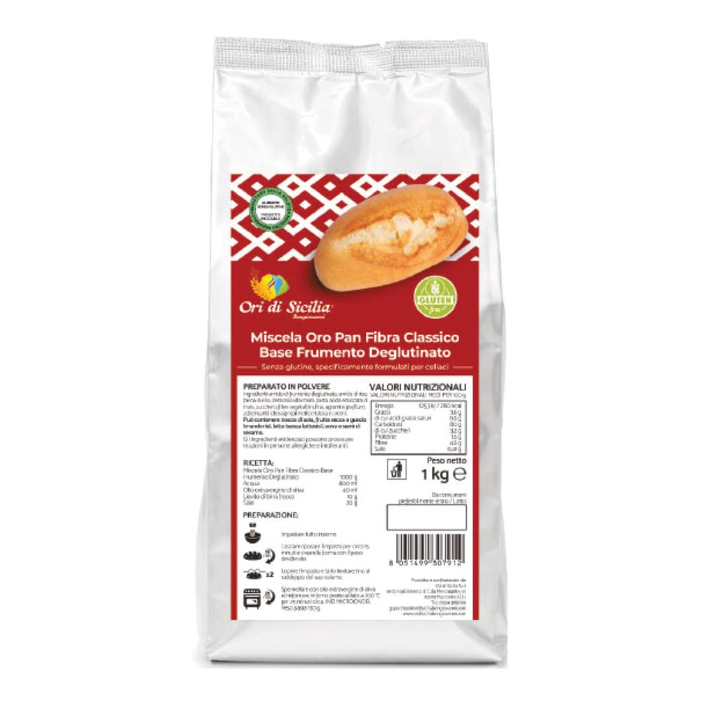 Ori di sicilia mix oro pan fibra classico base frumento deglutinato 1 kg