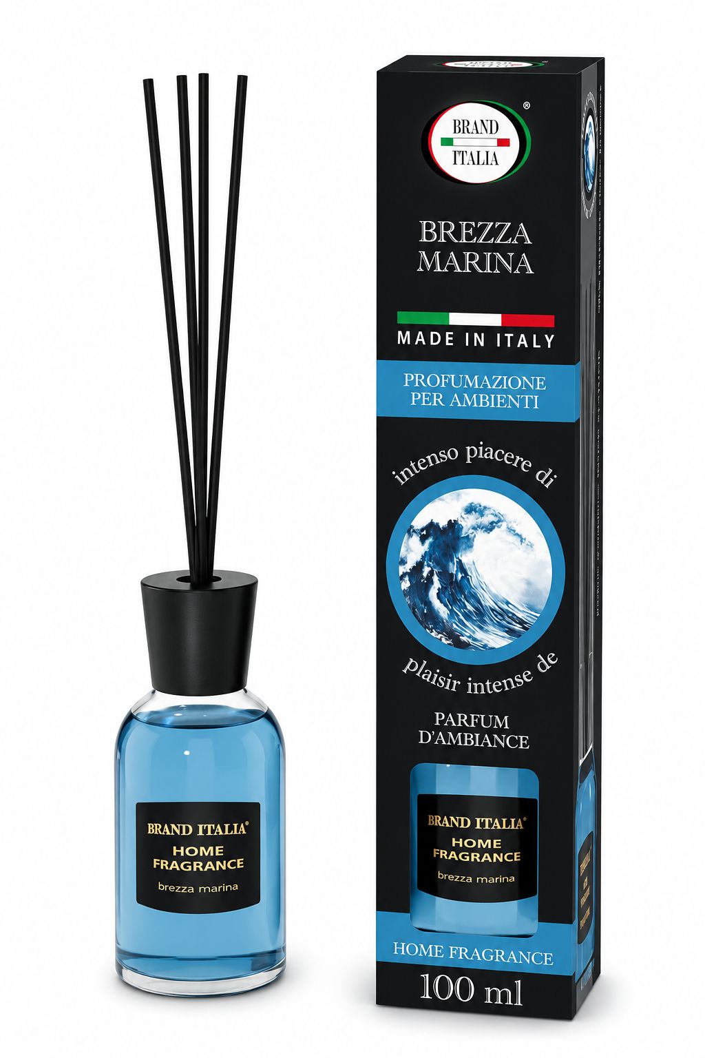 BRAND ITALIA - Diffusore Per Ambienti a Bastoncino Brezza Marina 100 ml — confronto prezzi