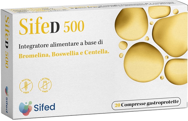 Sifed 500 Integratore Per Microcircolo Circolazione Venosa E Gambe Pesanti 20 Compresse