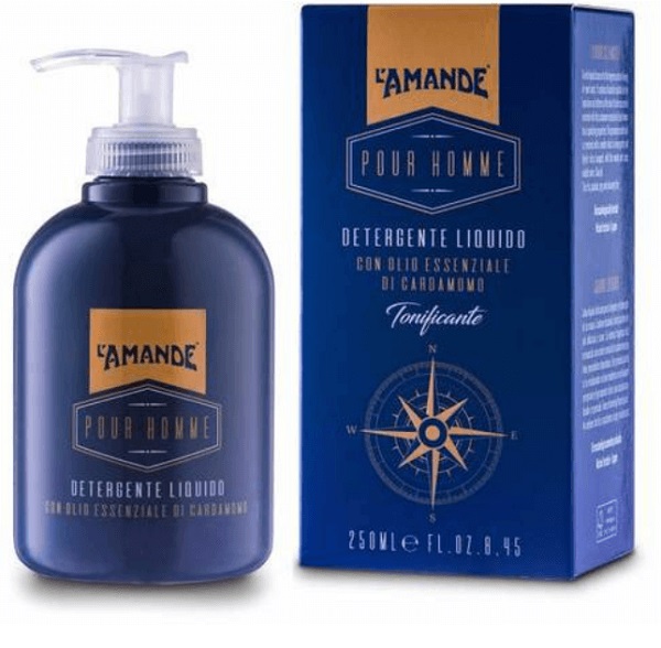 L'AMANDE HOMME DET LIQ 250ML