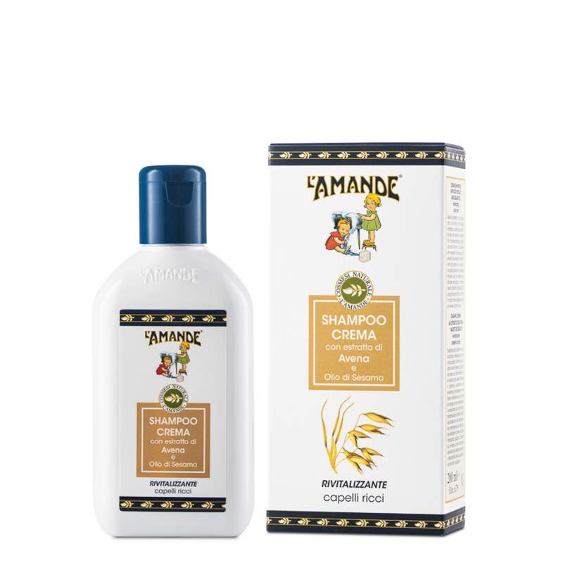 L'amande Shampoo Crema Avena E Olio Di Sesamo 200ml