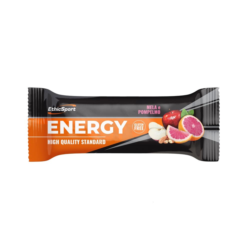 EthicSport Energy - Barretta Energetica Mela e Pompelmo, 35g