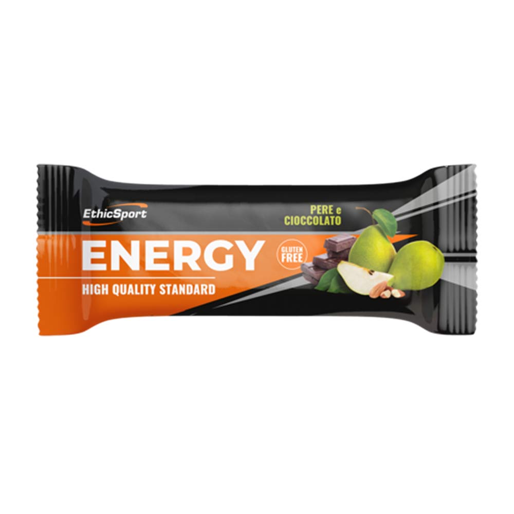 EthicSport Energy - Barretta Energetica Pere e Cioccolato, 35g