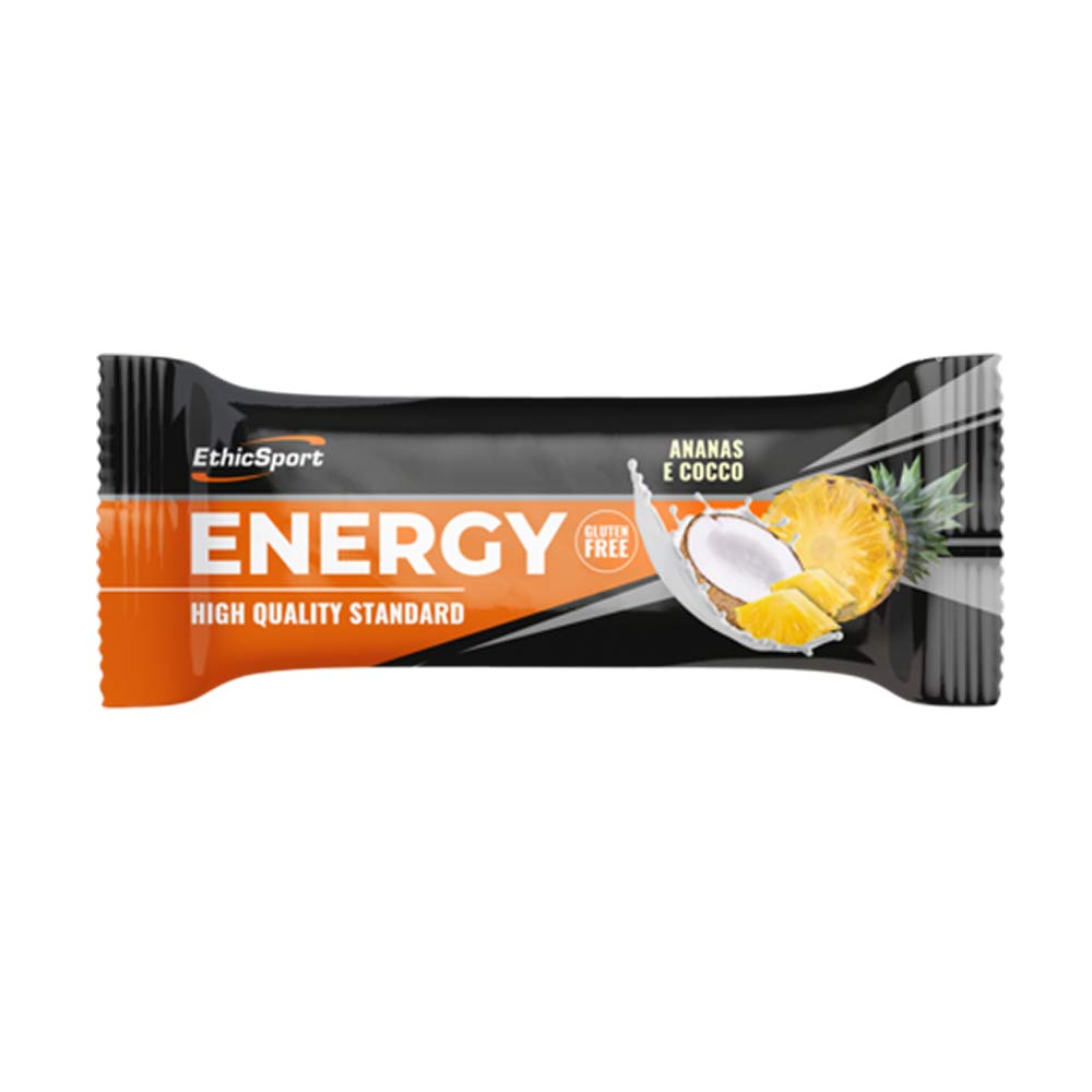 EthicSport Energy - Barretta Energetica Ananas e Cocco, 35g
