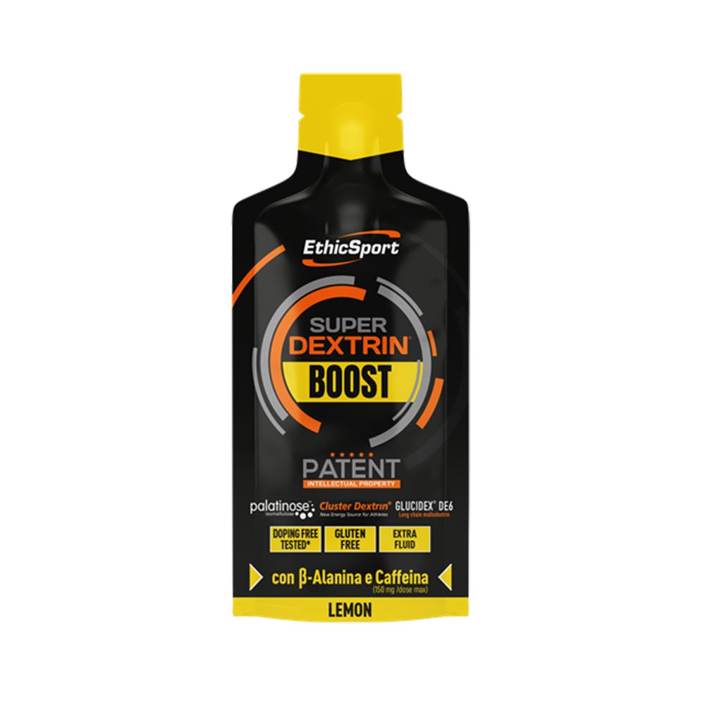 EthicSport Super Dextrin Boost Energetico Liquido gusto Limone, 30ml