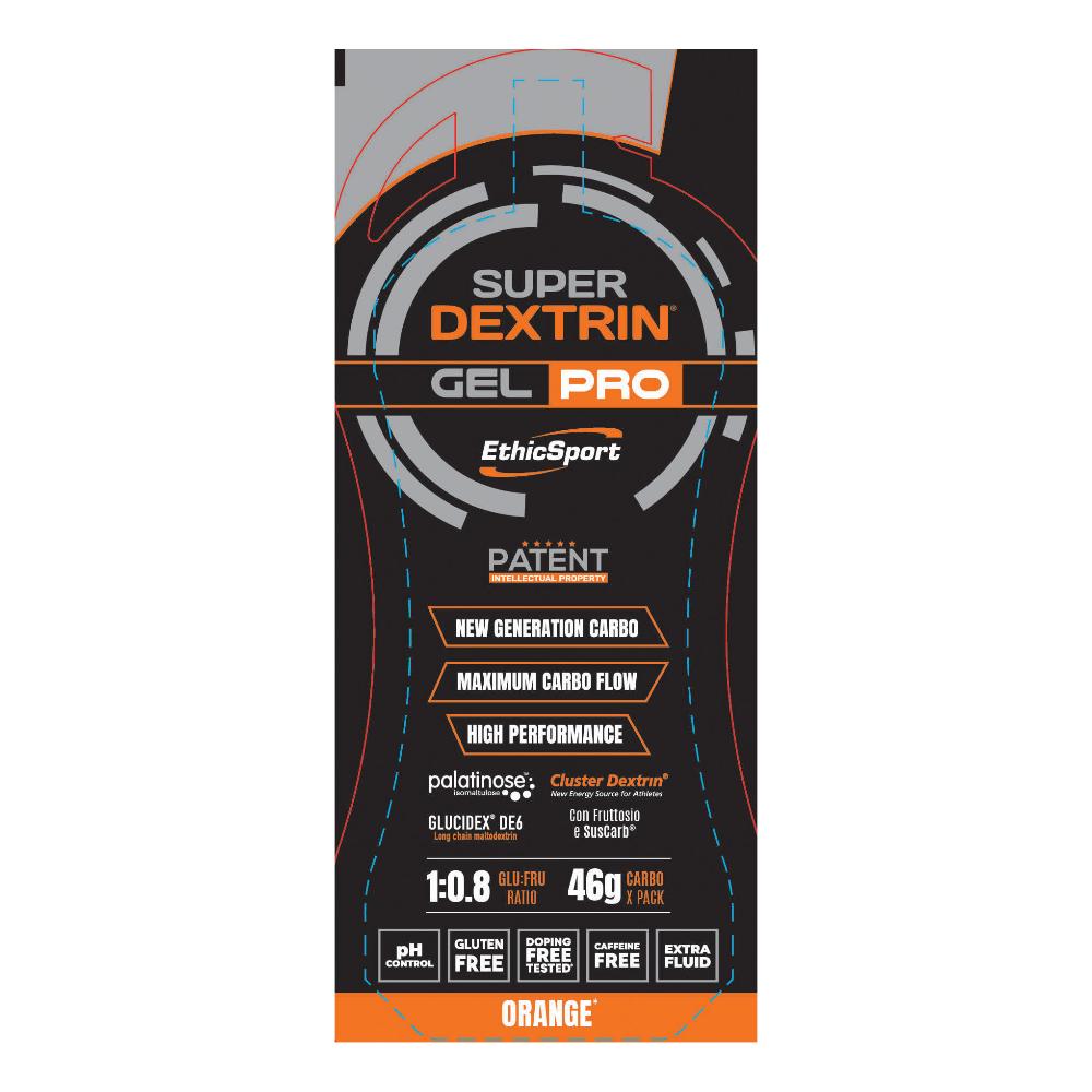 EthicSport Super Dextrin Gel Pro Integratore Energetico Professionale con Carboidrati Gusto Orange, 60ml — confronto prezzi