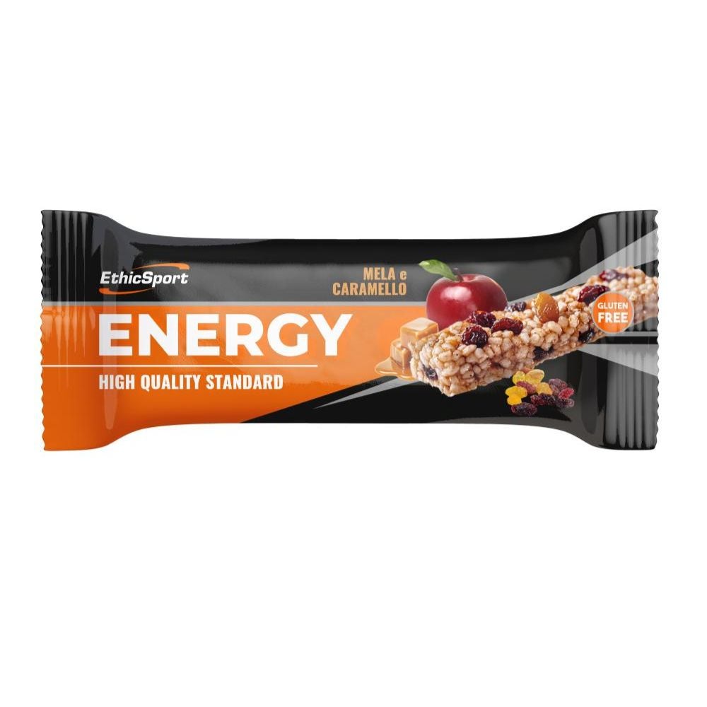 Ethicsport Energy Barretta Energetica Gusto Mela Caramello Senza Glutine 35g